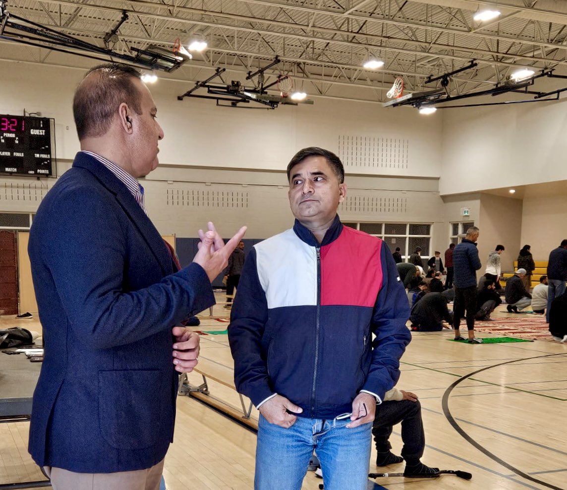 NadeemAkbar2026's tweet image. Grateful to be part of Jummah prayers yesterday at the Milton Support Center today. Moments like these remind us of the strength in faith and community.

#TimeForChange #TrudeauHasToGo #ConservativeSolutions #CarbonTax #Milton #Burlington #CdnPoli #AxeTheTax