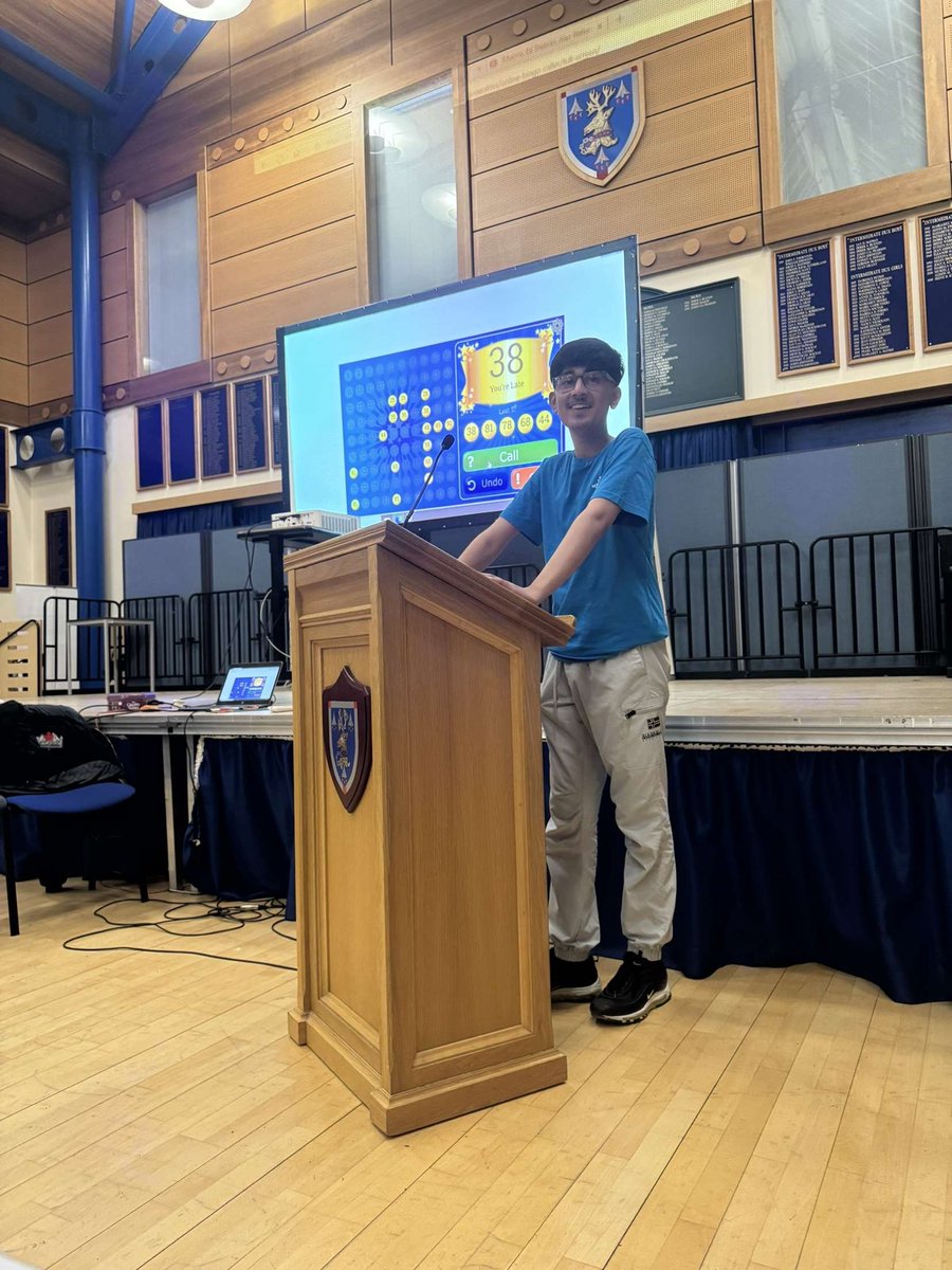 Abdul_Zahidthe1's tweet image. Morgan Academy Bingo Night