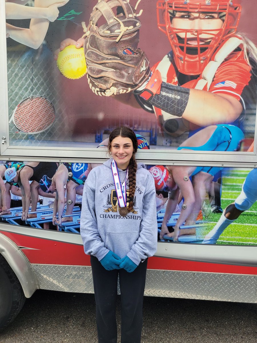 14th place state finish for Emerson Selsor!  Way to end your season!