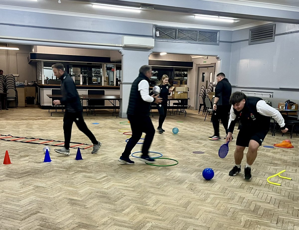 Fantastic day in North Wales delivering #footiefamilies training to an enthusiastic group of coaches <a href="/FAWCoachEd/">⚽️ FAW Coaching</a>. Excited to see them take this impactful evidenced-based programme back to their clubs, empowering families &amp; supporting children to develop essential motor skills
