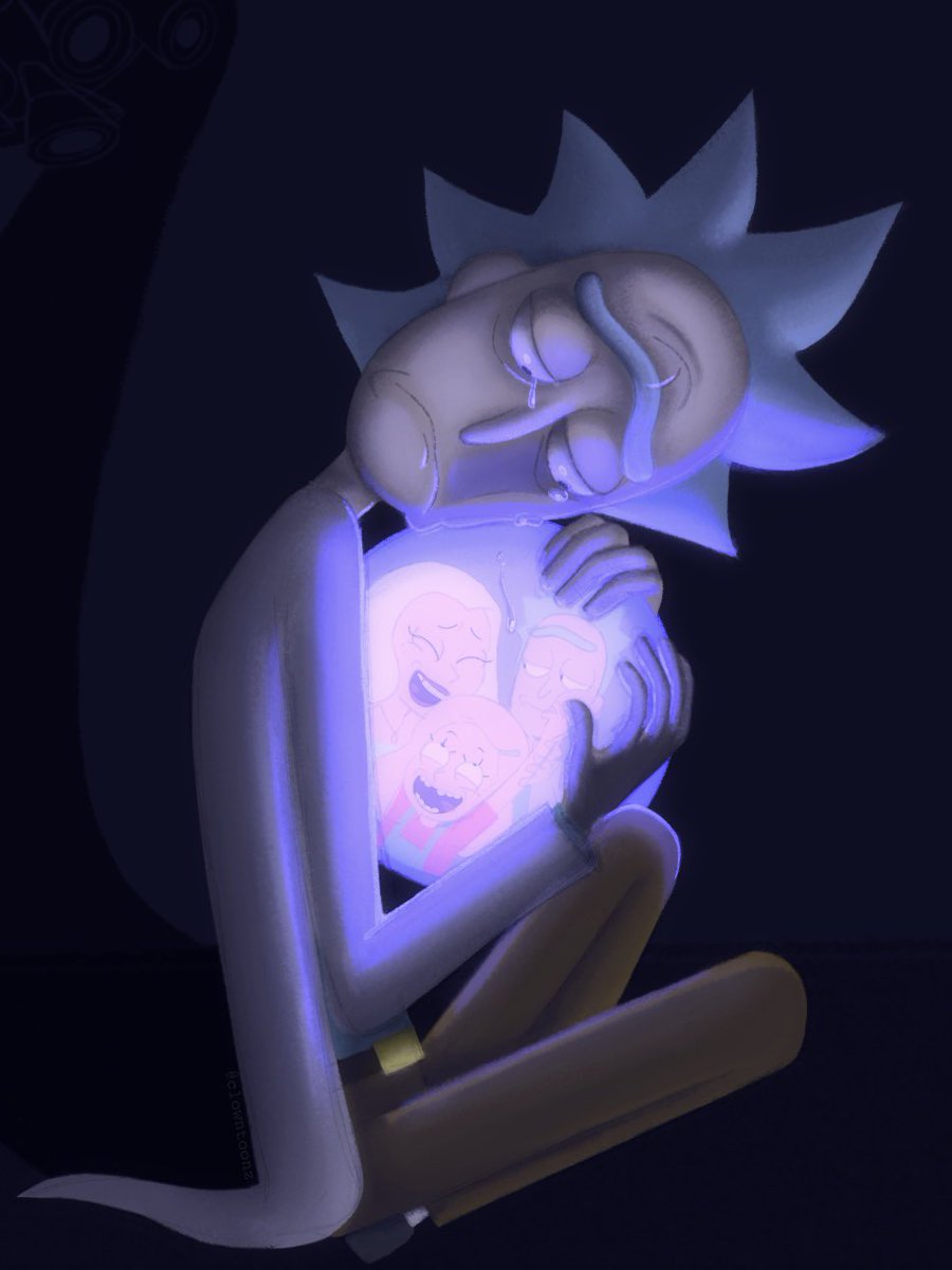 Grief disrupted #RickandMorty #ricksanchez #adultswim