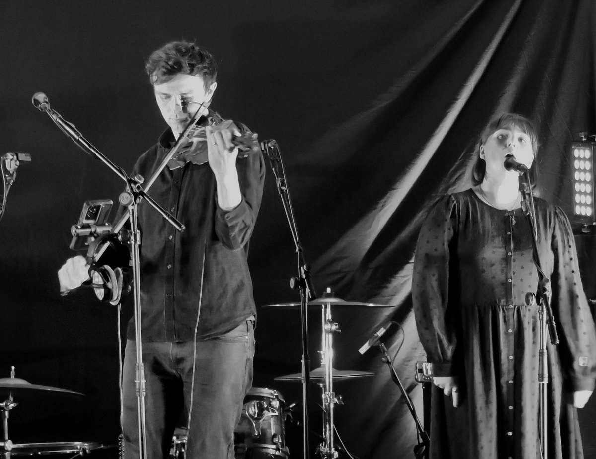 tweedtotyne's tweet photo. Holy Island is a special place but the Friday session of the Pilgrimage To The Islands festival added a unique musical twist. Some images from way back in a full hall: Hels Pattison - Philip Jonathan - Ceilidh Mac and the amazing @HectorGannet 🙌 #Northumberland https://t.co/k7nopodnjn