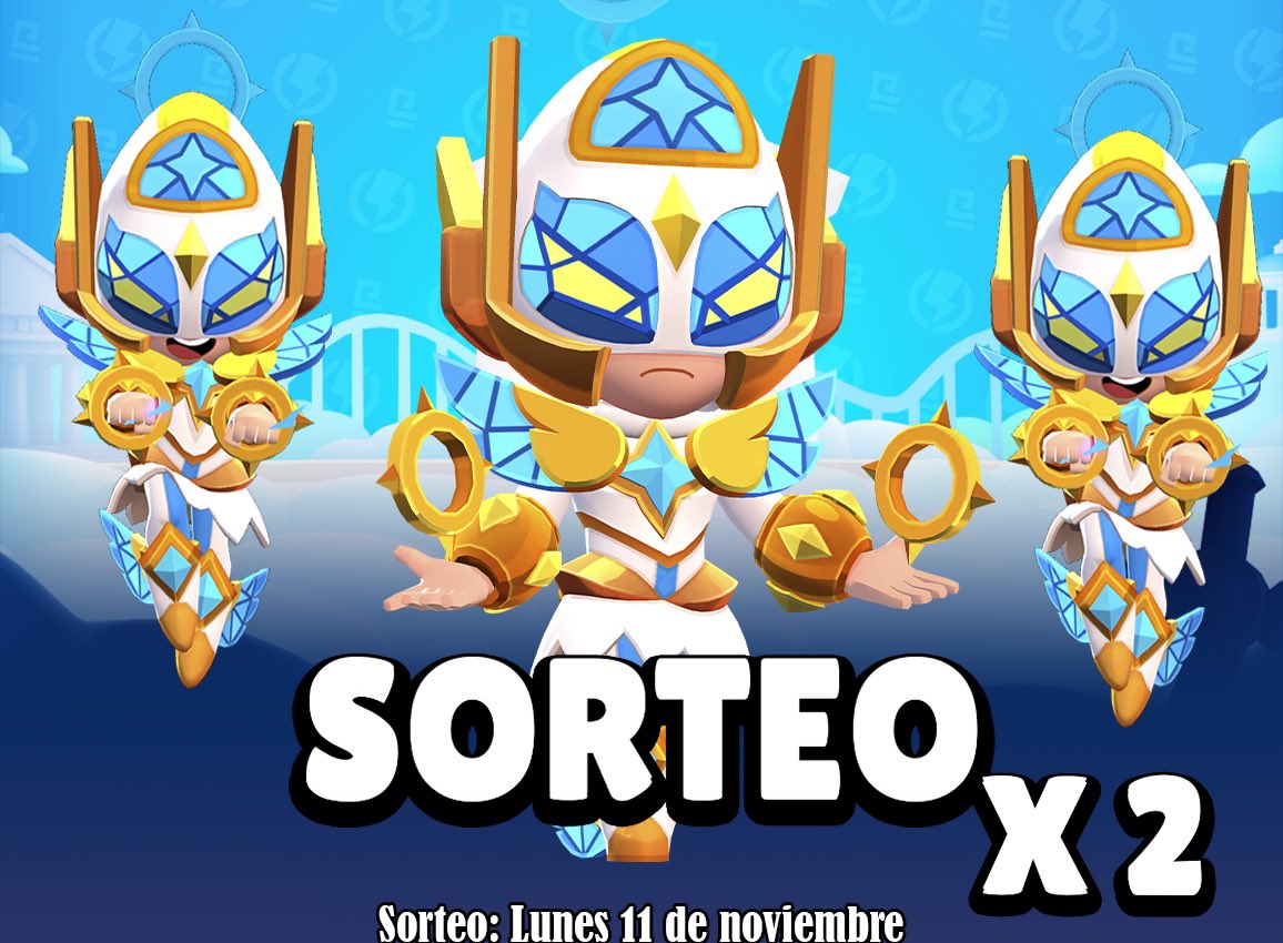 Sorteo express

SORTEO DE x2 Angel Max + PIN + ICONO

📣Requisitos:

-✅Dar like
-🔁Dar Retweet
-✅Seguirme en Twitter 

LOS GANADORES SE ANUNCIARÁN EN ESTE POST!