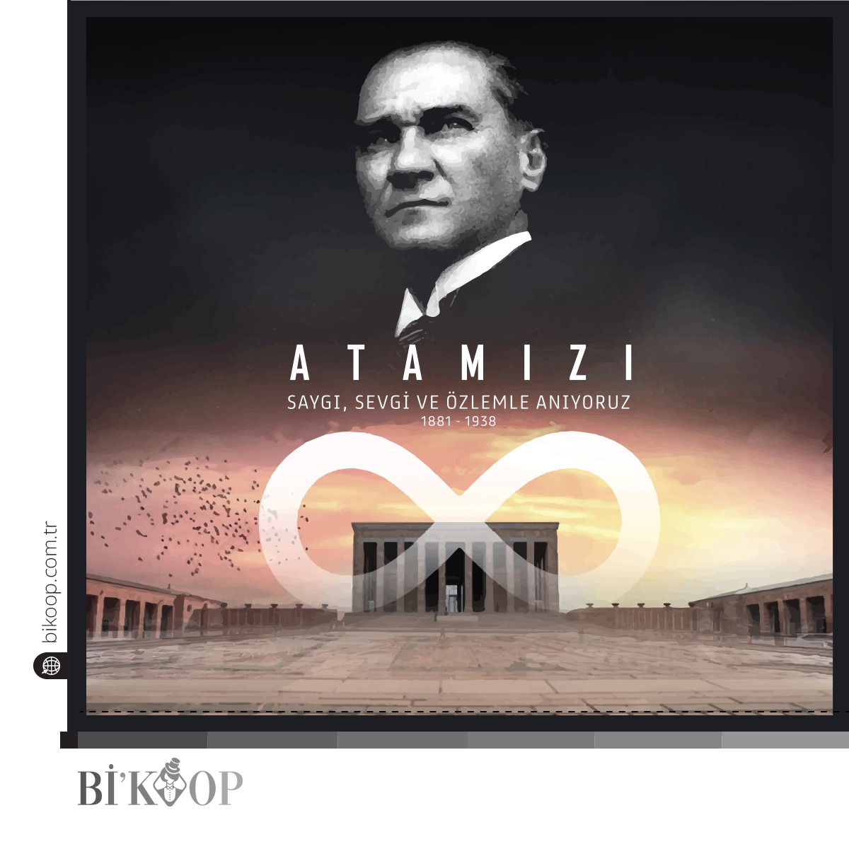 Büyük Önderimiz Gazi Mustafa Kemal Atatürk’ü aramızdan ayrılışının 86’ncı yıldönümünde saygı ve minnet ile anıyoruz…
Atamıza sevgimiz sonsuz!
#10kasım #10kasım1938