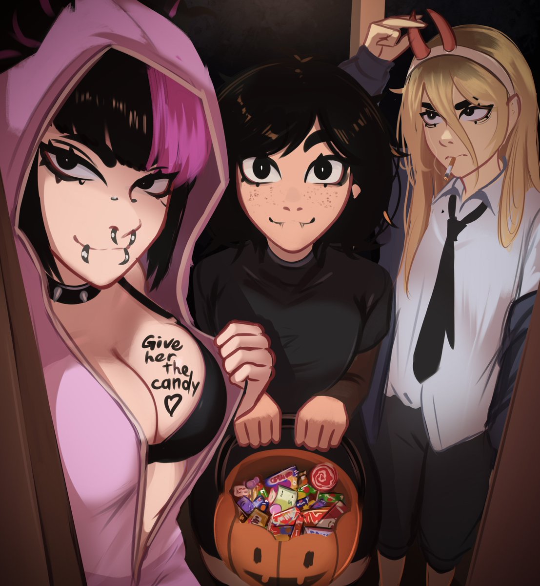 veyonis's tweet photo. TREAT OR TRICKS https://t.co/eGPyZJgefR
