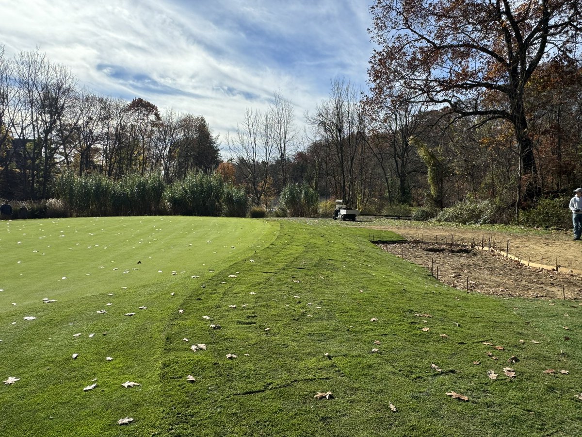 The Turf Club participated in a sodding fundraiser today at The Wooster Country Club and gained some great sodding experience!