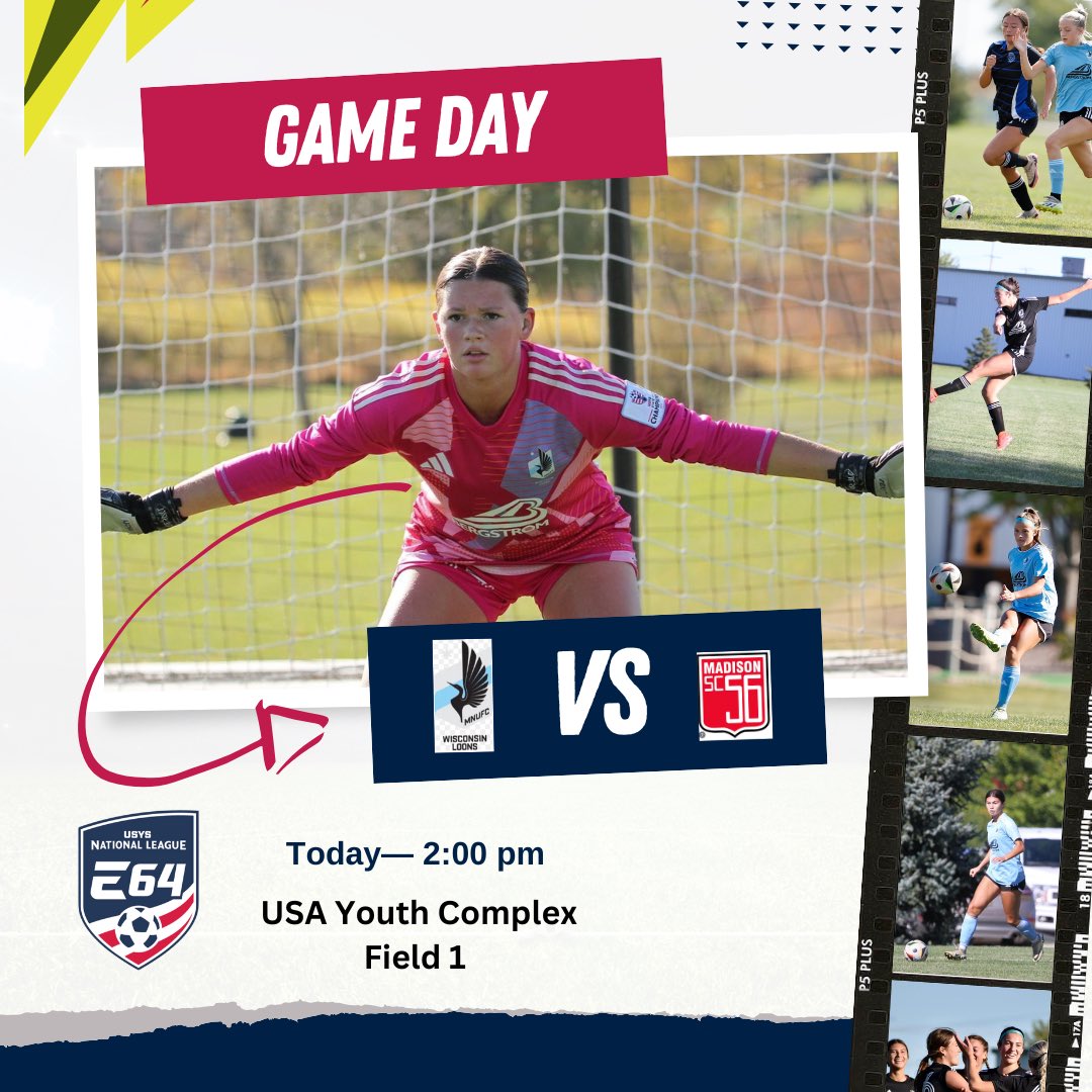 wiufc2008's tweet image. Final home game of the season.  Come out and cheer the Loons to a victory.   
📍USA Youth Complex
🕰️2:00 pm
🏟️Field 1