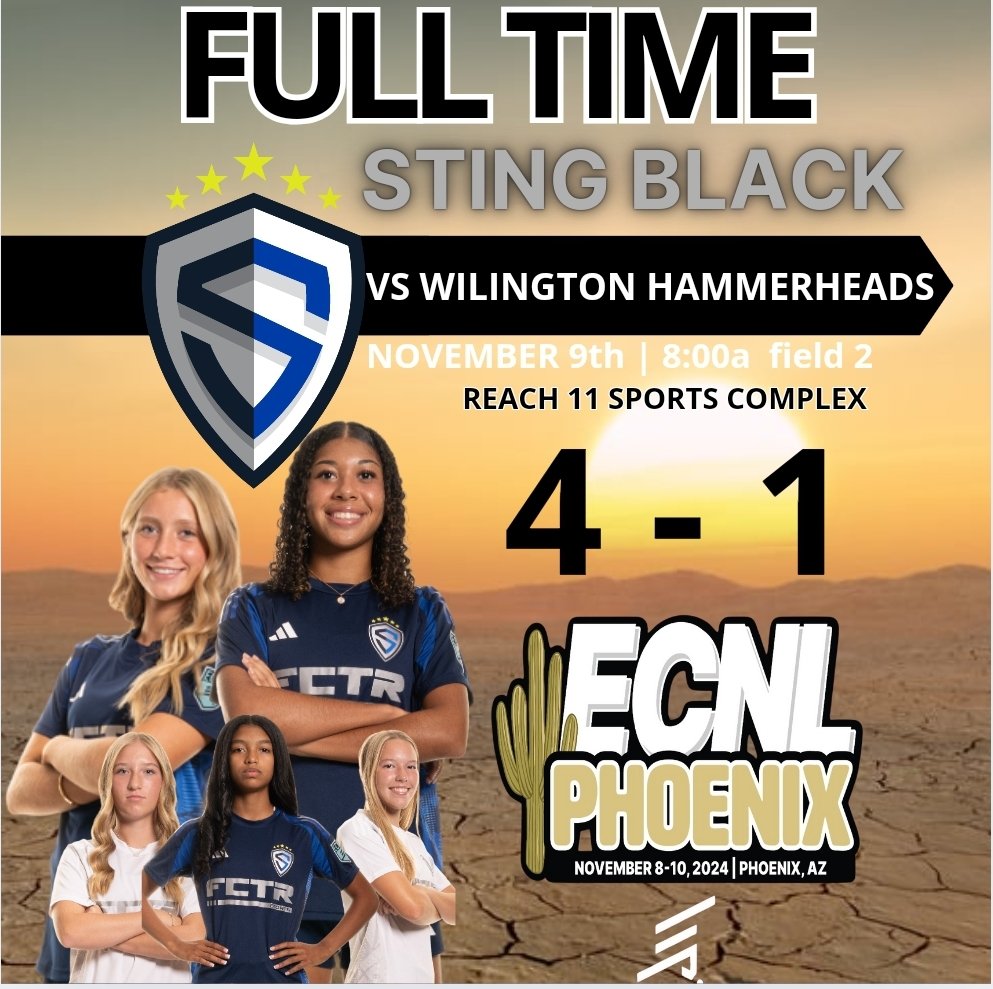 It was a beautiful morning in Phoenix. The girls collected a 4-1 WIN!
⚽️⚽️ Addison 
⚽️ Ronelyse
🅰️ Kat
🅰️ Kalani
🅰️ Grace
