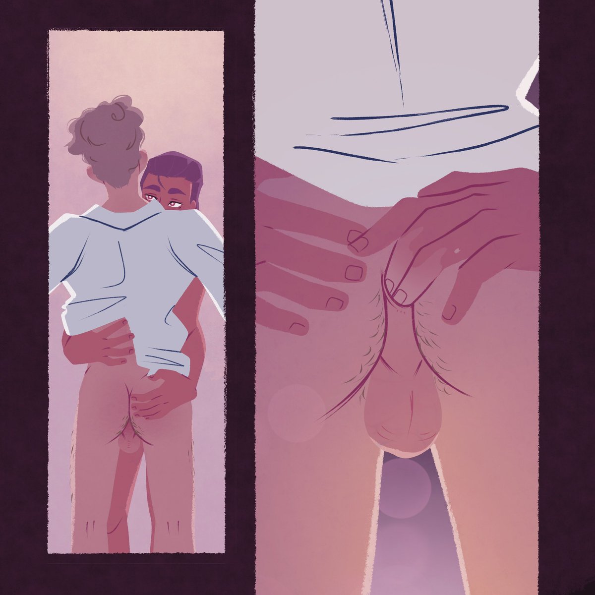 Here’s the preview of the first 4 pages
#nsfw #bl #yaoi