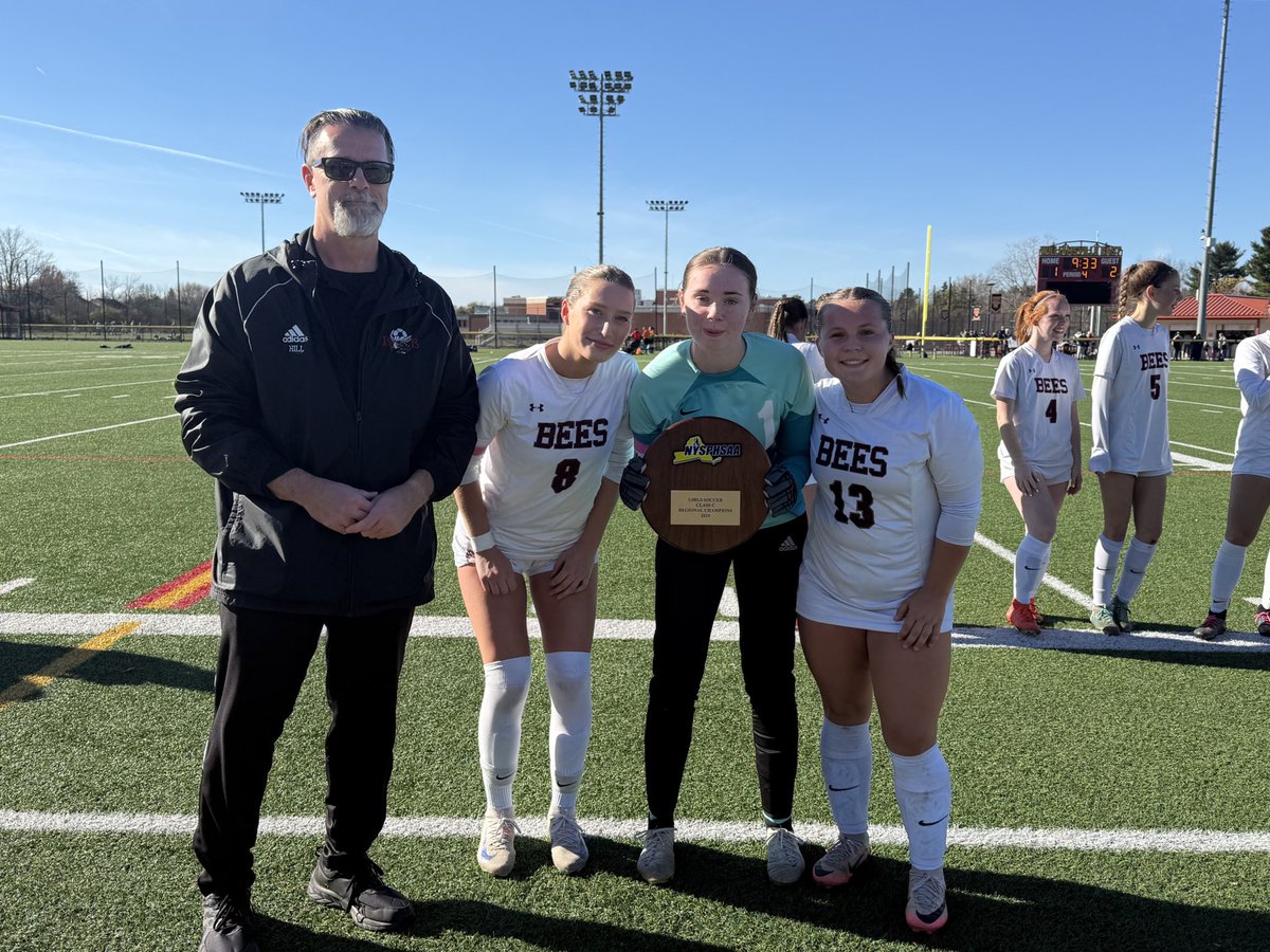 Section6GSoccer (@section6gsoccer) on Twitter photo ⚽️⚽️ Far West Regionals ⚽️⚽️
Byron-Bergen Bees
Class C Far West Regional Champions!
<a href="/NYSPHSAA/">NYSPHSAA</a> <a href="/SectionVI/">Section VI</a> <a href="/secvgirlssoccer/">Section V Girls Soccer</a> <a href="/bufnewspreptalk/">BuffaloNewsPrepTalk</a> <a href="/BN_Soccer/">Buffalo News Soccer</a> <a href="/TBNSports/">Buffalo News Sports</a> <a href="/ClevisMurray/">Clevis Murray</a> <a href="/WNYAthletics/">WNY Athletics</a> <a href="/WNYTomPrince/">Tom Prince</a> ⚽️⚽️ Far West Regionals ⚽️⚽️
Byron-Bergen Bees
Class C Far West Regional Champions!
<a href="/NYSPHSAA/">NYSPHSAA</a> <a href="/SectionVI/">Section VI</a> <a href="/secvgirlssoccer/">Section V Girls Soccer</a> <a href="/bufnewspreptalk/">BuffaloNewsPrepTalk</a> <a href="/BN_Soccer/">Buffalo News Soccer</a> <a href="/TBNSports/">Buffalo News Sports</a> <a href="/ClevisMurray/">Clevis Murray</a> <a href="/WNYAthletics/">WNY Athletics</a> <a href="/WNYTomPrince/">Tom Prince</a>
