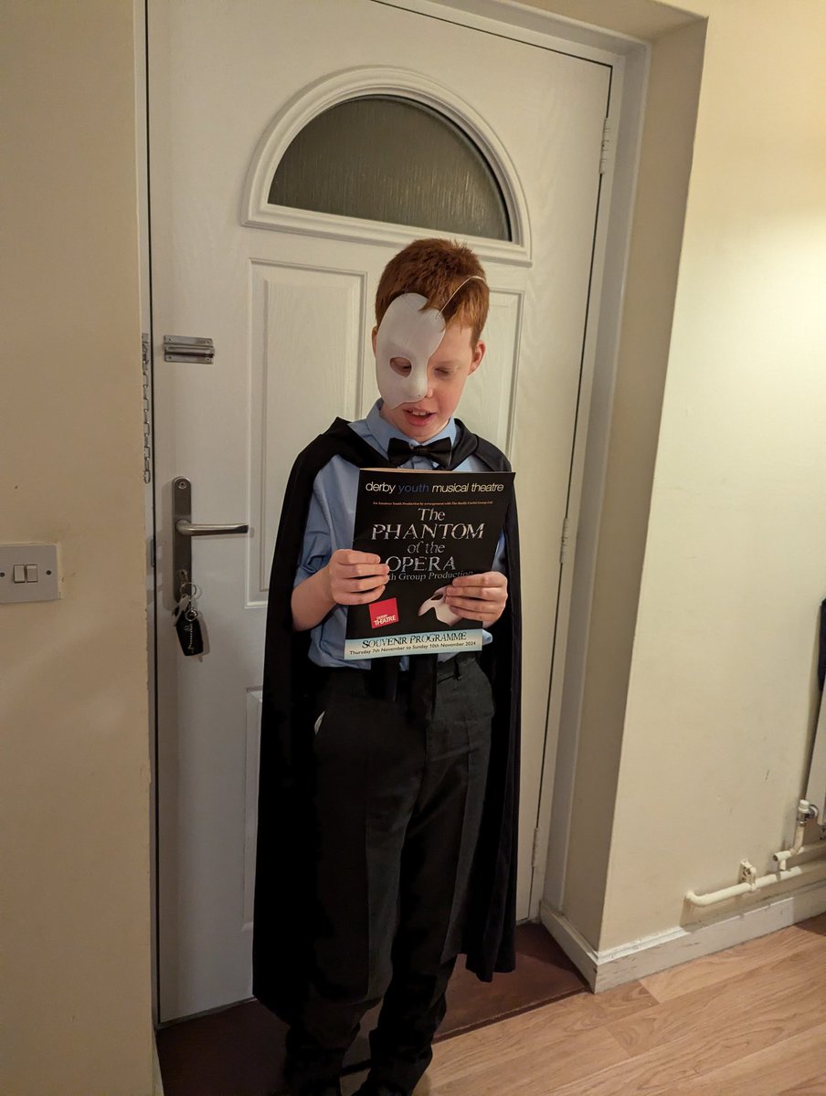 Went to see Phantom of the Opera, our absolute favourite musical and it was magical. What an amazingly talented cast. <a href="/derbytheatre/">Derby Theatre</a>