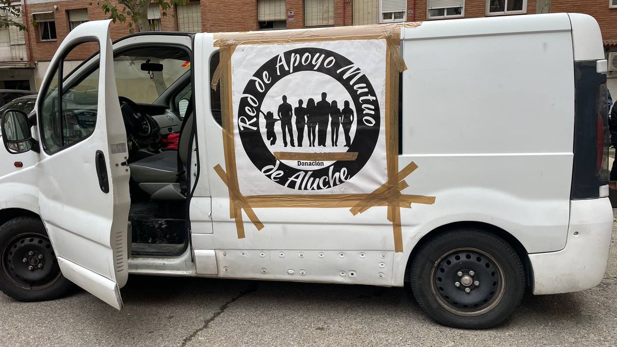 Y hoy sábado hemos podido enviar otra furgoneta