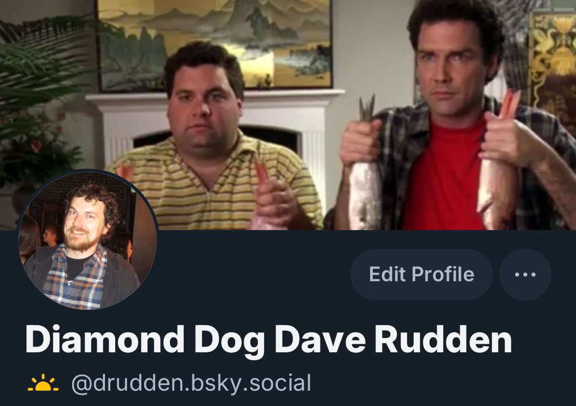 daverudden's tweet photo. You can find me the other thing as “drudden”. That is going to be my primary app for complaining about not having “daverudden” as a screen name (that content wouldn’t work here since I am in fact “daverudden” here). https://t.co/efOnECtKb2 https://t.co/nLaxZYfum2