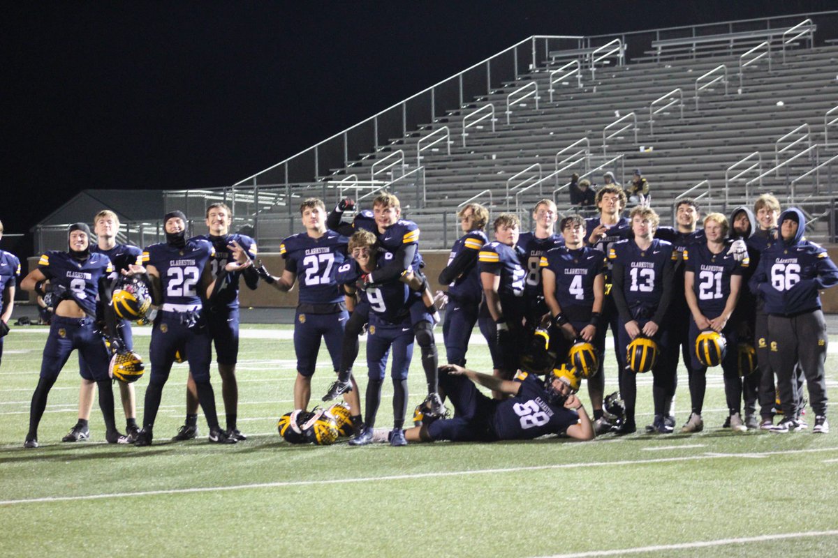 Thank you for all of the time, hard work, and love you invested into Clarkston Football. Seniors, we’ll love you and remember you forever! #GoWolves