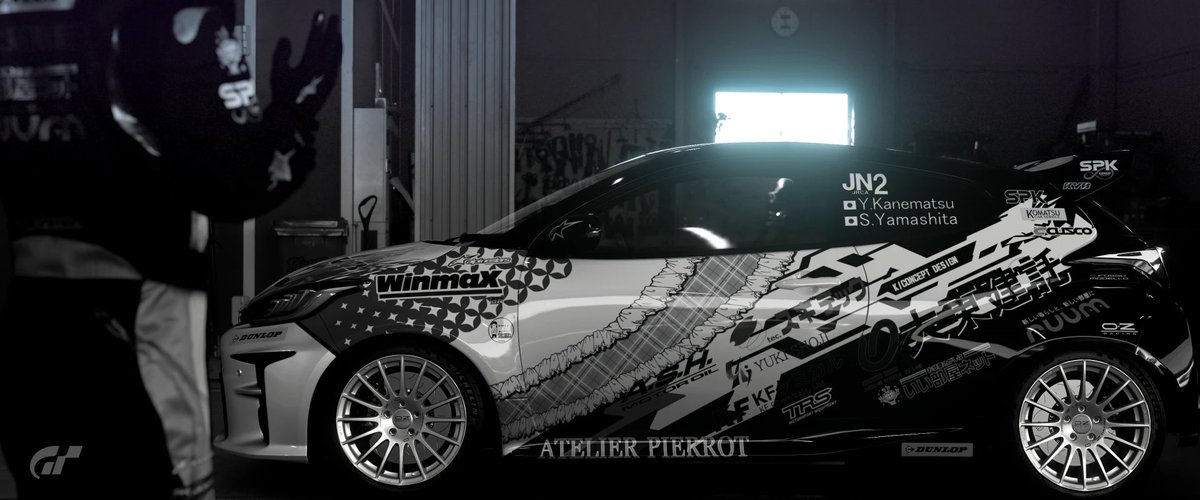 Miner_1978's tweet photo. #兼松由奈
#RossoRacing
#GT7
　個人スポンサー募集中
　
　…ですってよ〜(●´ω｀●)♪ https://t.co/CM3FcbaifV