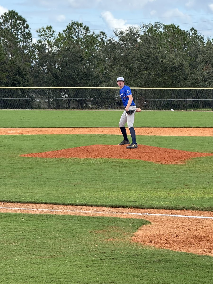 USASCOUTBALL's tweet image. Tray Hyatt from Power Prospects 24’ tops out at 85