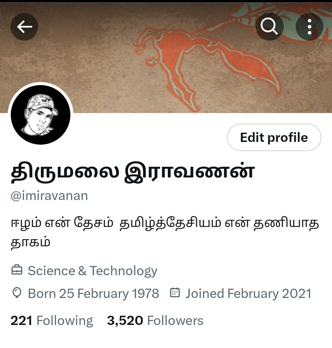 திருமலை இராவணன் tweet media