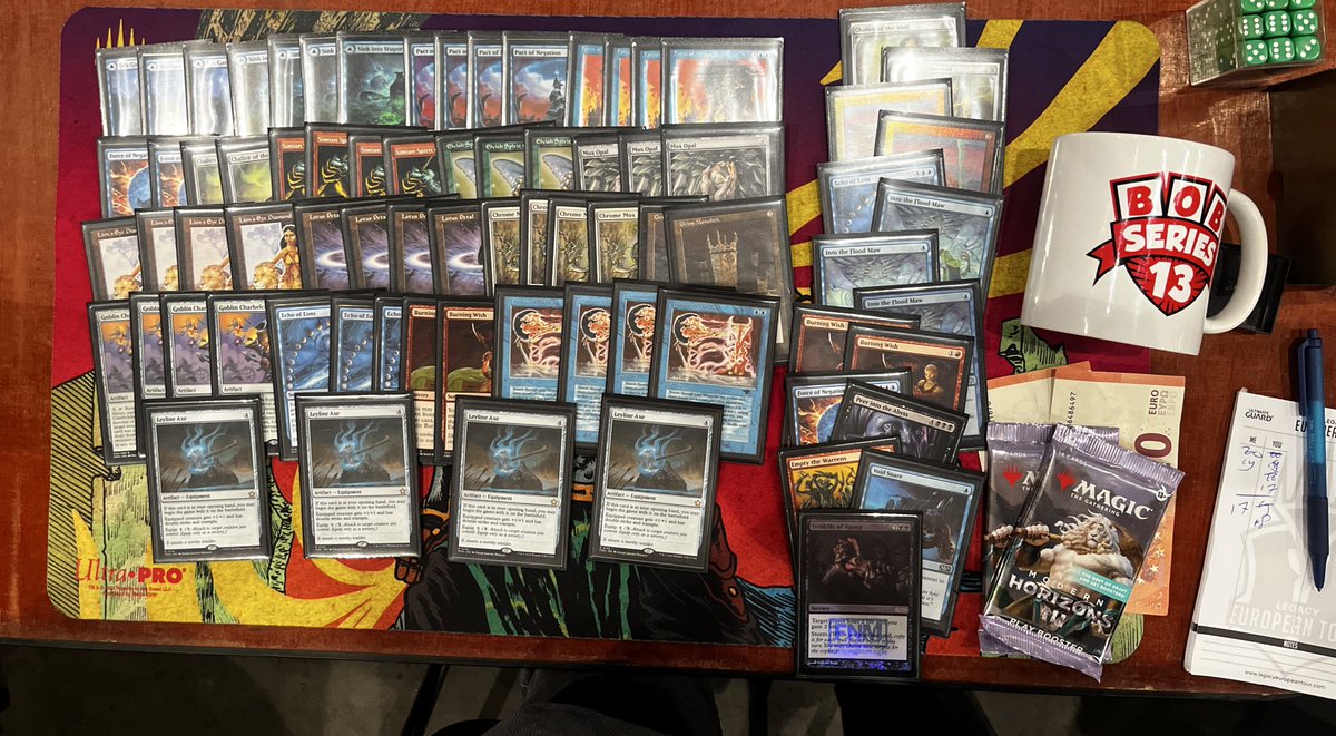 Won the <a href="/BazaarOfBoxes/">Bazaar of Boxes</a> Brewers cup of Bob series 13! Leyline Axe Belcher was so cool. I even got the chance to beat somebody down with a 3/3 double striker for the win! Thanks guys this was awesome!