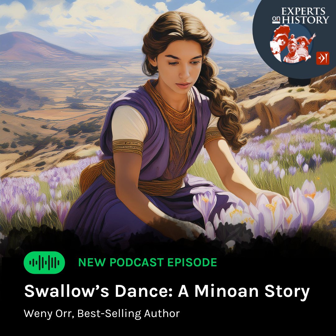 🎙️ New podcast episode with <a href="/wendyorr/">Wendy Orr</a> now live on Experts on History on her Minoan Historical Fiction novel: pod.co/experts-in-his… #history #podcast