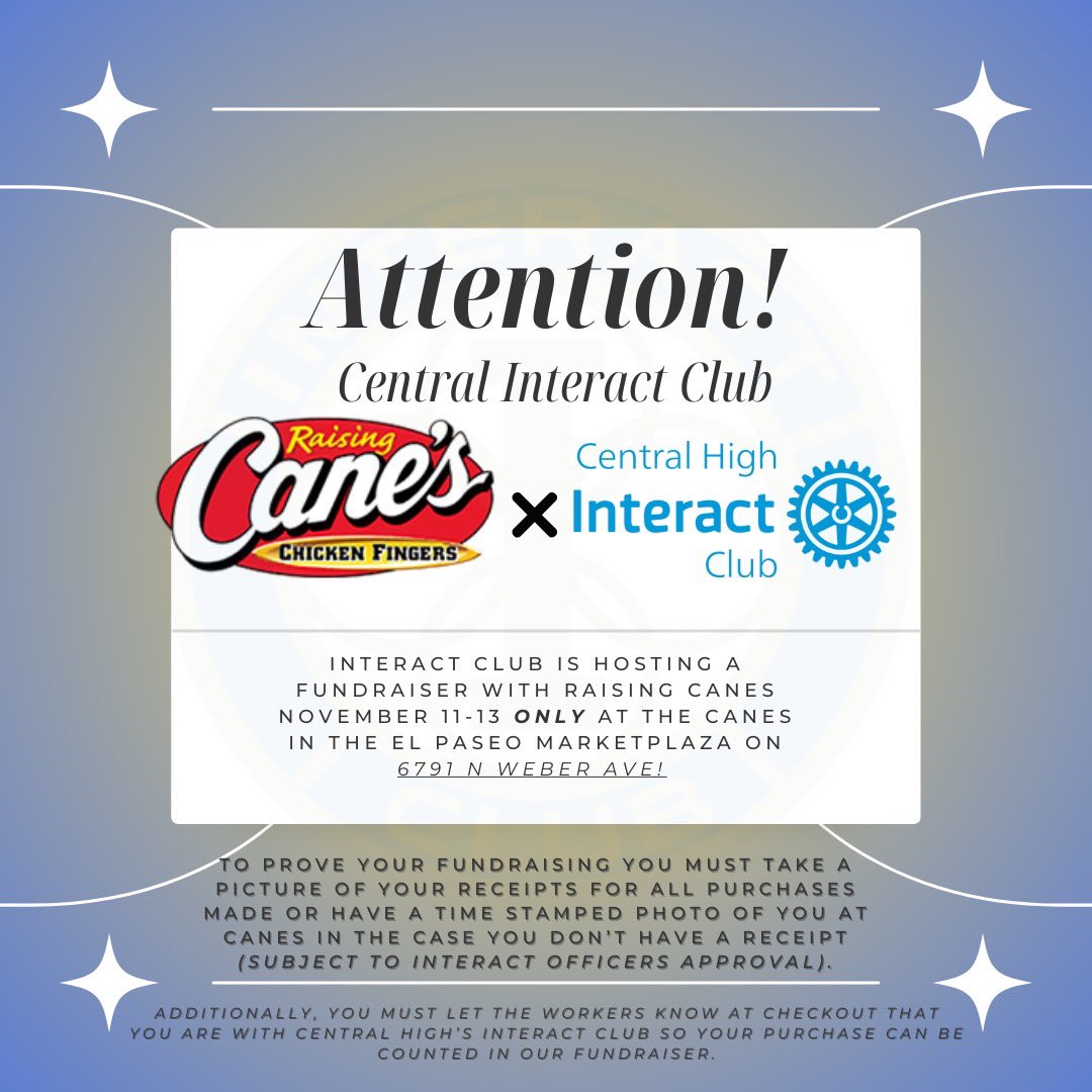 Help out our community based volunteer club raise some money this week starting Monday thru Wednesday to raise money to continue our mission. Thanks for your support!