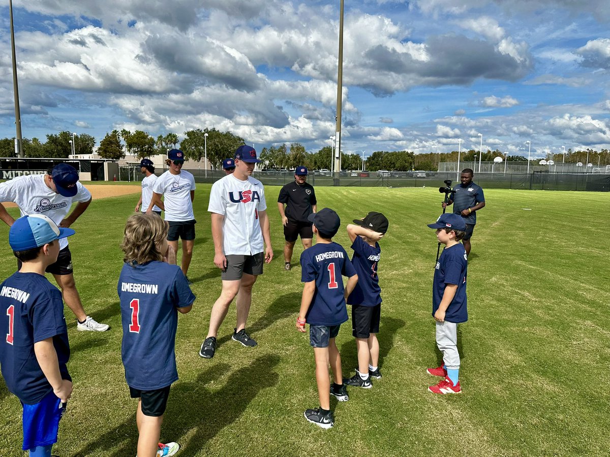 USA Baseball Develops (@usabdevelops) on Twitter photo Thrilled to be hosting a #Homegrown Clinic in New Port Richey, Florida, today. We love helping our alums <a href="/aidanmiller__/">Aidan Miller</a> and <a href="/Miller24Jackson/">Jackson Miller</a> give back to their community 🙌 Thrilled to be hosting a #Homegrown Clinic in New Port Richey, Florida, today. We love helping our alums <a href="/aidanmiller__/">Aidan Miller</a> and <a href="/Miller24Jackson/">Jackson Miller</a> give back to their community 🙌