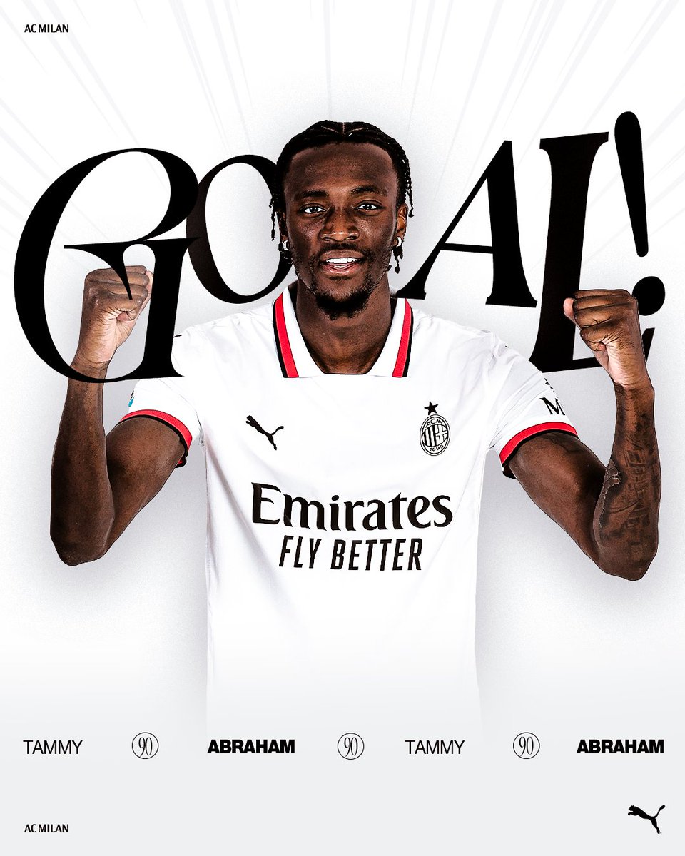 Back in front!!!! 🔥

#CagliariMilan 2-3 | 69' #SempreMilan
<a href="/pumafootball/">PUMA Football</a>