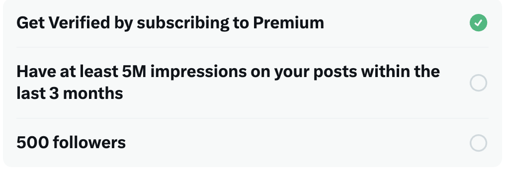 Here are the requirements to start getting paid on <a href="/X/">X</a> aka the 'Creator Revenue Sharing'