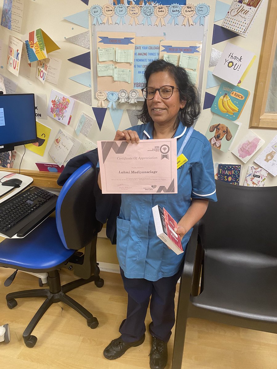 congratulations Lakmi… Peer  of the month winner …always there to support everyone 👏👏👏
