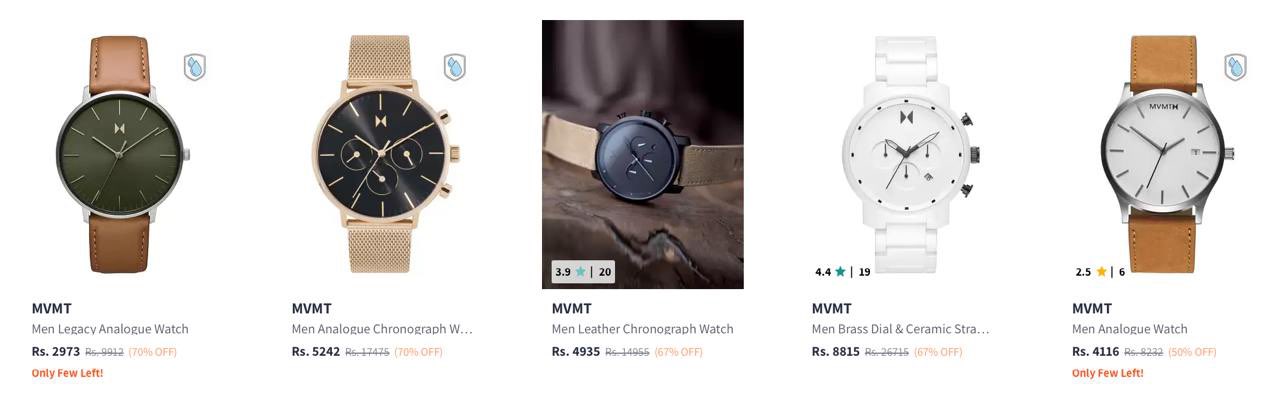 DealzTrendz on X MVMT Men Black Analogue Watch for 2 775 Effectively https t i0FqCEiuKO Coupon TRYWATCHES More https t gzy433298D Lacoste Watches upto 70 off https t 0EUdG9neNf https t LIX...