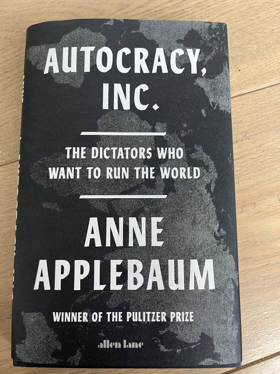 Ignacio YbÑñez πͺπΊ (@ignacioybanez) on Twitter photo "A world in which autocracies work together to stay in power, work together to promote their system, and work together to damage democracies is not some distant dystopia. That world is the one we are living in right now." <a href="/anneapplebaum/">Anne Applebaum</a> "A world in which autocracies work together to stay in power, work together to promote their system, and work together to damage democracies is not some distant dystopia. That world is the one we are living in right now." <a href="/anneapplebaum/">Anne Applebaum</a>