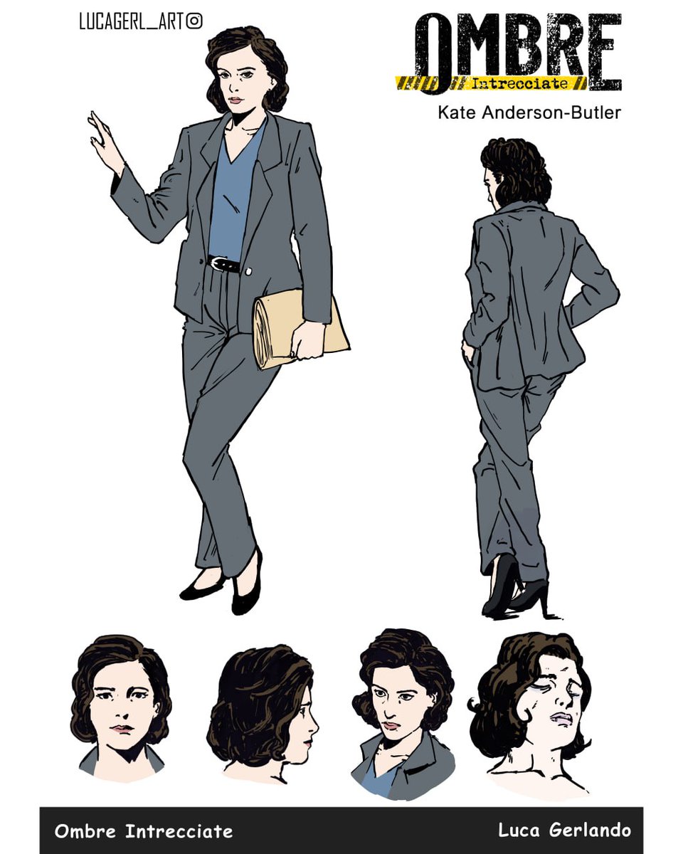 "Ombre Intrecciate" Project: Kate Anderson-Butler, an American journalist, collaborates with her photographer husband, Henry. While investigating a case in Whispering Pines, she becomes the killer’s victim. 

Let me know your thoughts in the comments! 

#thriller #comics