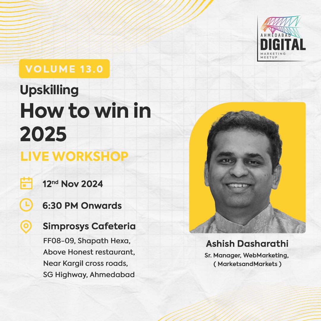 _dasharathi's tweet photo. Ahmedabad, let's discuss.

#SEO #DigitalMarketing #upskill

@BoniSatani @AmitHPanchal @jigneshgohel @AmitPJivani @balar_het @harshalelsner https://t.co/WNRpnBf9V8
