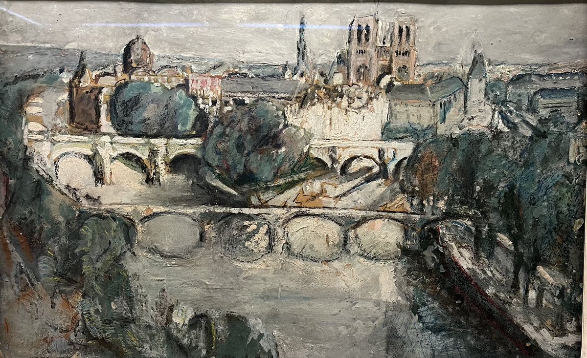 CourbetB's tweet photo. Superbe! Une salle dédiée aux vues de Paris par #MaxJacob, au très beau Musée des Beaux-arts de la @VilledOrleans https://t.co/c7FqpNFvZE