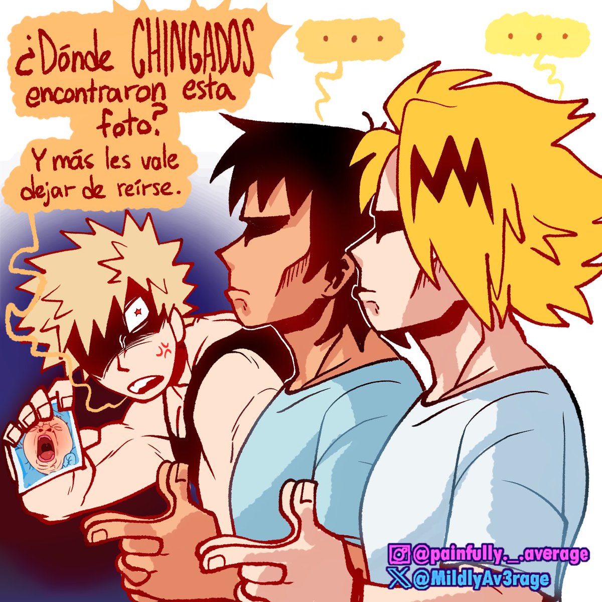 MildlyAv3rage's tweet photo. Ése compa ya está muertoooo solo no le han avisadoooo 🗣️🗣️‼️

#MHA #BNHAfanart https://t.co/0Sx3SsC5GR