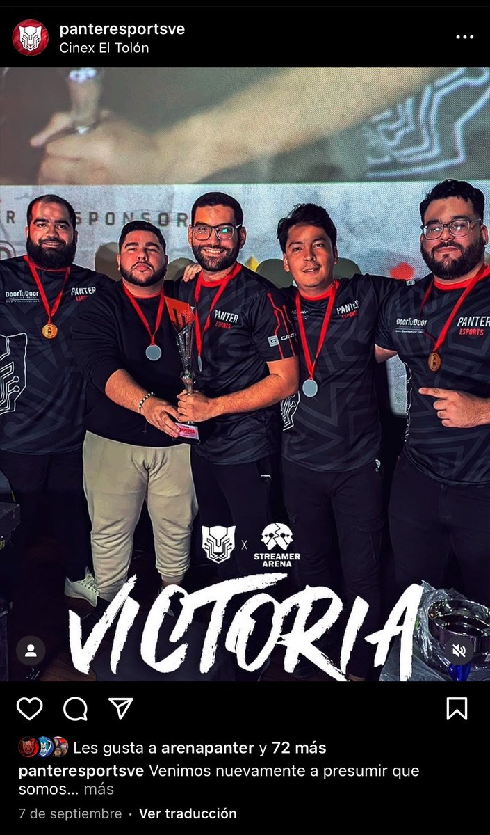 akilmaxx's tweet photo. lo conseguimos, Hemos conquistado todo lo que nos propusimos. Este triunfo es de todos los que formamos parte de esta gran familia @panteresports @arenapanter A celebrar! #campeones https://t.co/wAW9LCvgrw