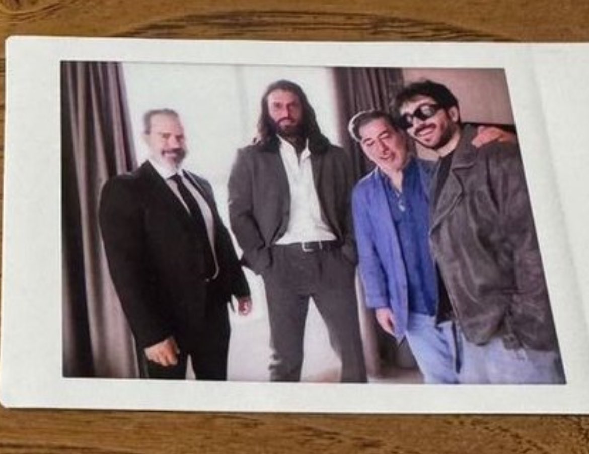 ♦️#CanYaman with his managers and friend and bodyguard Roberto in Cannes, France 🇫🇷