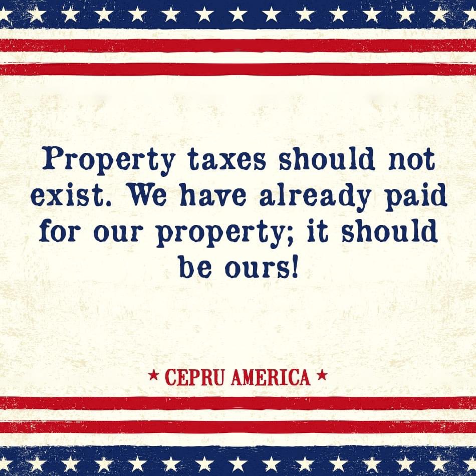 Pixie1z's tweet image. Property taxes should not exist for houses.  If you own your house, it's yours.  Although this money is used for services, the failure to pay service taxes should not give the government the ability to take your property.

People 65 and over should no longer pay taxes.
