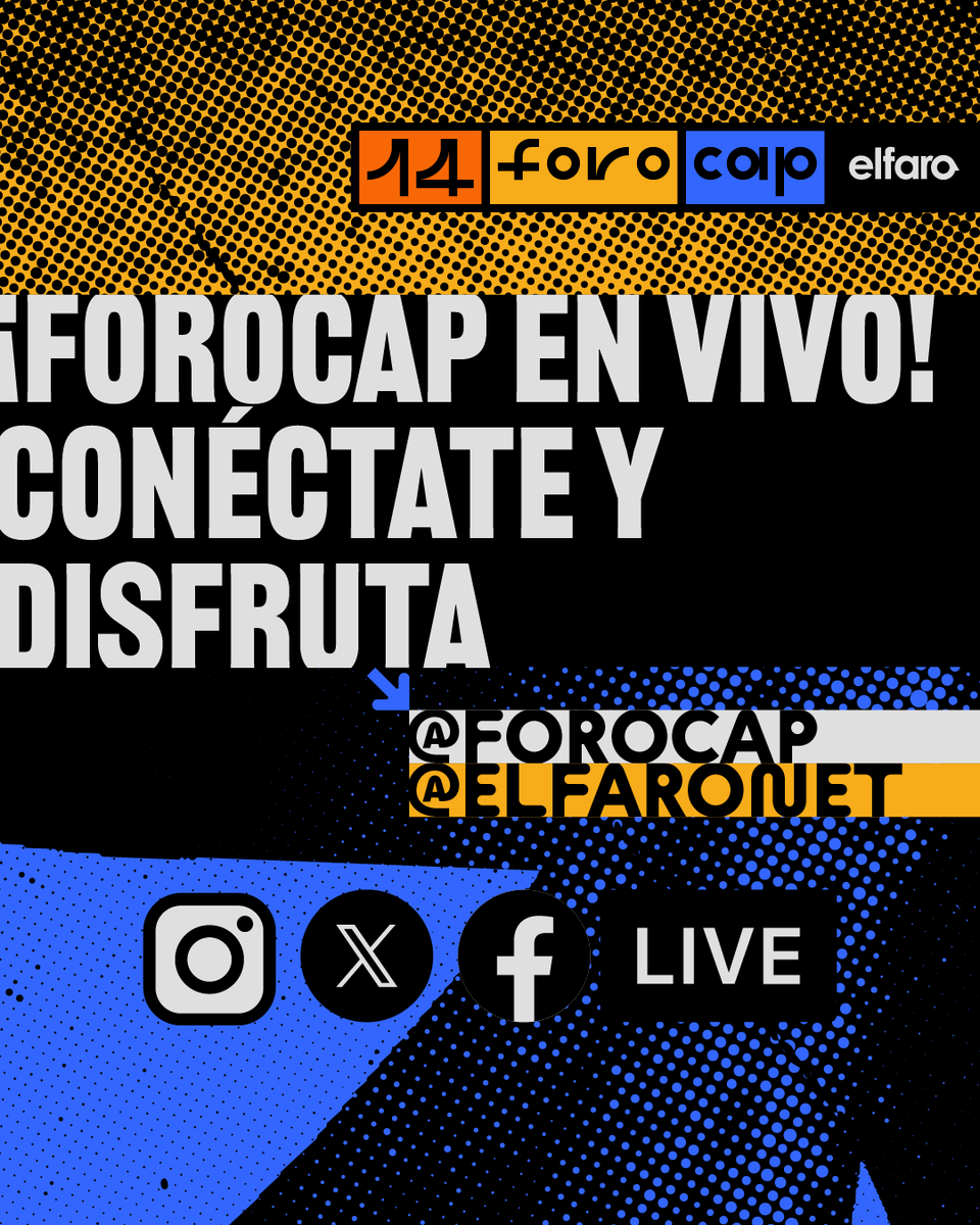 foroCAP's tweet photo. No te perdás nuestro último día de actividades del #forocap2024. Acompañanos a través de nuestra transmisión en vivo. Te esperamos en dos horarios: a las 4:30 p.m. y a las 6:00 p.m., desde el @CFCEAntigua en Guatemala por todos nuestros canales. https://t.co/1P9ZTXToeW