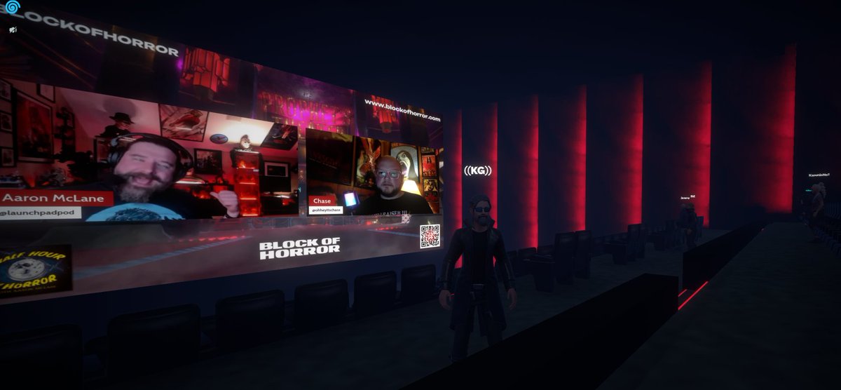 ((KG)) (@kgamblejr) on Twitter photo <a href="/BlockofHorror/">Block of Horror</a> Nothing like chillin in the <a href="/BlockofHorror/">Block of Horror</a> Prophet's Theater watching <a href="/ohheyitschase/">Chase ๐๐ช๐ฉธ๐ณ๏ธโ๐</a> & <a href="/zomnombie/">Aaron McLane</a> on the Half Hour of Horror! โ ๏ธ๐ <a href="/BlockofHorror/">Block of Horror</a> Nothing like chillin in the <a href="/BlockofHorror/">Block of Horror</a> Prophet's Theater watching <a href="/ohheyitschase/">Chase ๐๐ช๐ฉธ๐ณ๏ธโ๐</a> & <a href="/zomnombie/">Aaron McLane</a> on the Half Hour of Horror! โ ๏ธ๐