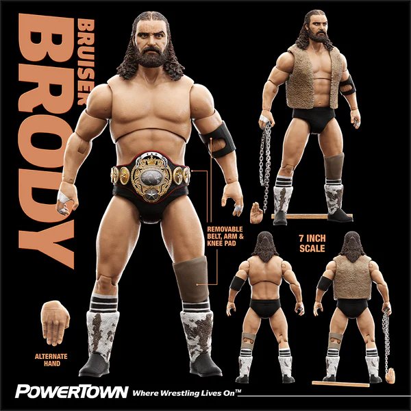 One Piece Inspirations Thread: The Giants of Elbaf are based on/named after American Wrestlers!🧵

Brogy and his "Bruiser Axe" = Bruiser Brody