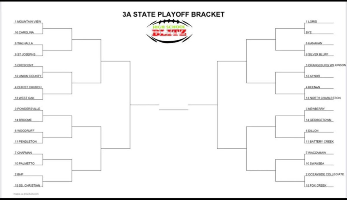 Bruins will take on Aynor in the first round Of the playoffs in the Bruins Den Friday November 15 #BruinPride
