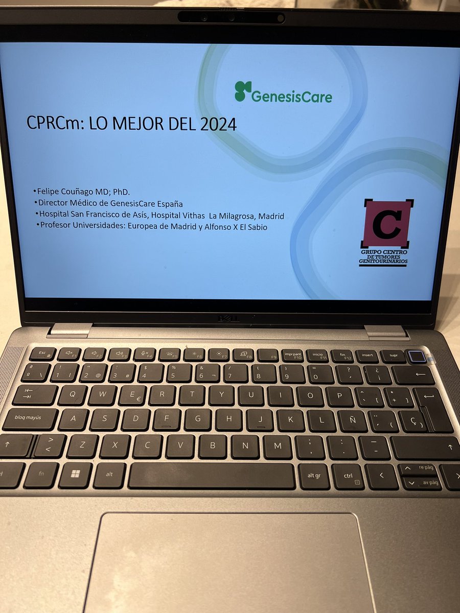 Felipe Couñago PhD (@fcounago) on Twitter photo • Preparando mi charla “ CPRCm: Lo Mejor del 2024“ , para el congreso de este próximo lunes , 11 Nov, organizado por el Grupo Centro de Tumores Genitourinarios.
• Muchas gracias a la organización por la amable invitación 😀🙌🏻 <a href="/dralvaropinto/">Álvaro Pinto</a> <a href="/docjavip/">Javier Puente</a> <a href="/drenriquegrande/">Enrique Grande</a> • Preparando mi charla “ CPRCm: Lo Mejor del 2024“ , para el congreso de este próximo lunes , 11 Nov, organizado por el Grupo Centro de Tumores Genitourinarios.
• Muchas gracias a la organización por la amable invitación 😀🙌🏻 <a href="/dralvaropinto/">Álvaro Pinto</a> <a href="/docjavip/">Javier Puente</a> <a href="/drenriquegrande/">Enrique Grande</a>