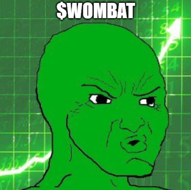The only way a $WOMBAT can go is up.

1 $WOMBAT = 1 $ADA SOON ! 👀
