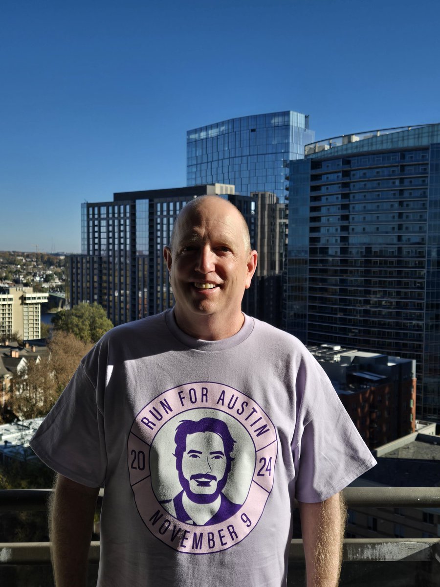 MarkSchoeff's tweet photo. I completed my @pressclubdc #RunForAustin 5K in Arlington, Va. Now would be a good time for the U.S. government to redouble its effort to #FreeAustinTice, an award-winning journalist who has been held in Syria for more than 12 years. https://t.co/Tkh7TUhDbx