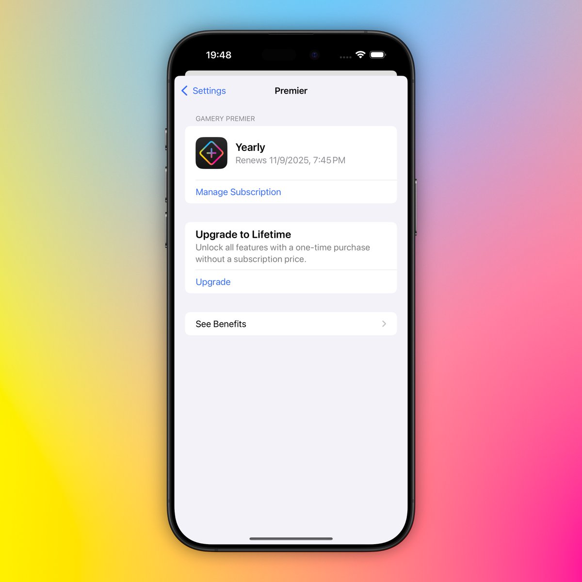 GameryTracker's tweet image. People have asked for it, so soon you’ll be able to upgrade to the Lifetime one-time purchase while you're still on a trial or active subscription.