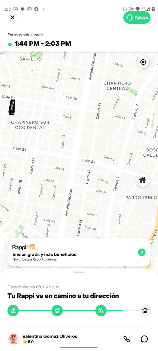 ISAZAMUSIC's tweet photo. @RappiColombia Eso sigue ahí como si nada pasara, un pedido que lleva como 12 horas y no llega...  Les dejo mi mail y teléfono por privado para que solucionen ese desastre por favor y justo después de eso voy a eliminar la app no la volveré a usar nunca más. @sicsuper que quede registro de esto https://t.co/Et35dvsQsG