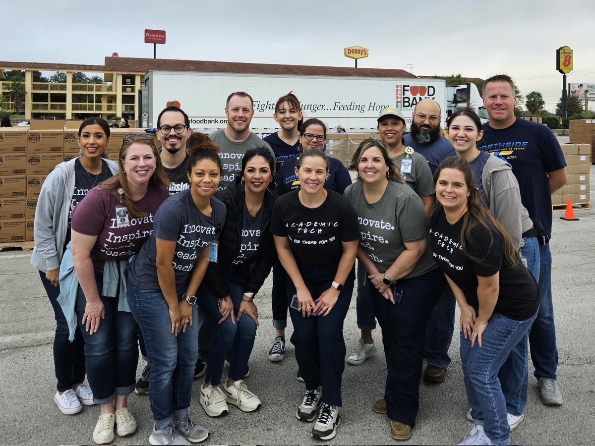 Time spent serving our community with the <a href="/safoodbank/">San Antonio Food Bank</a> makes our team and our community stronger 💪🏽We are thankful for the opportunity!