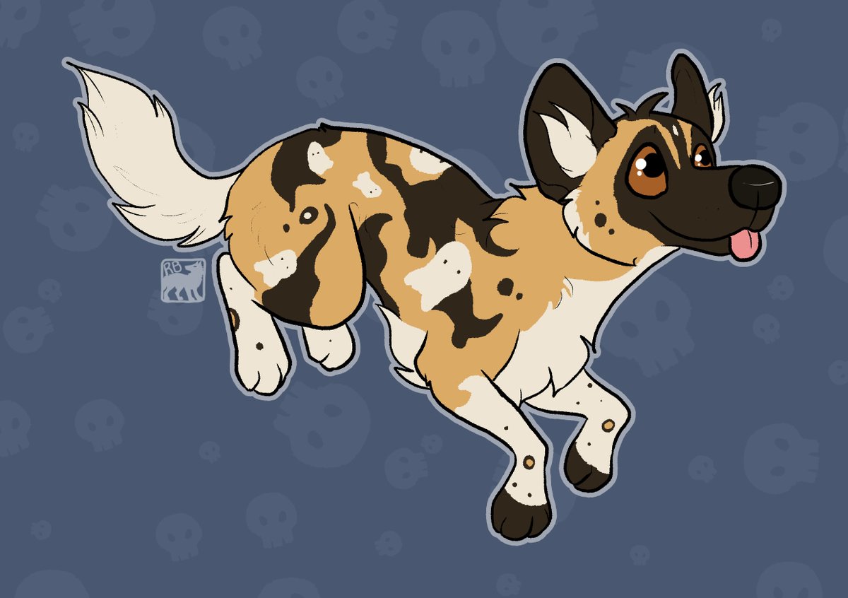 archwolfart's tweet photo. Lil chibi of lil Spirit 💛

#africanpainteddog #africanwilddog #art  #drawing #love #digitalart #chibidrawing https://t.co/YoFgMr0rV1