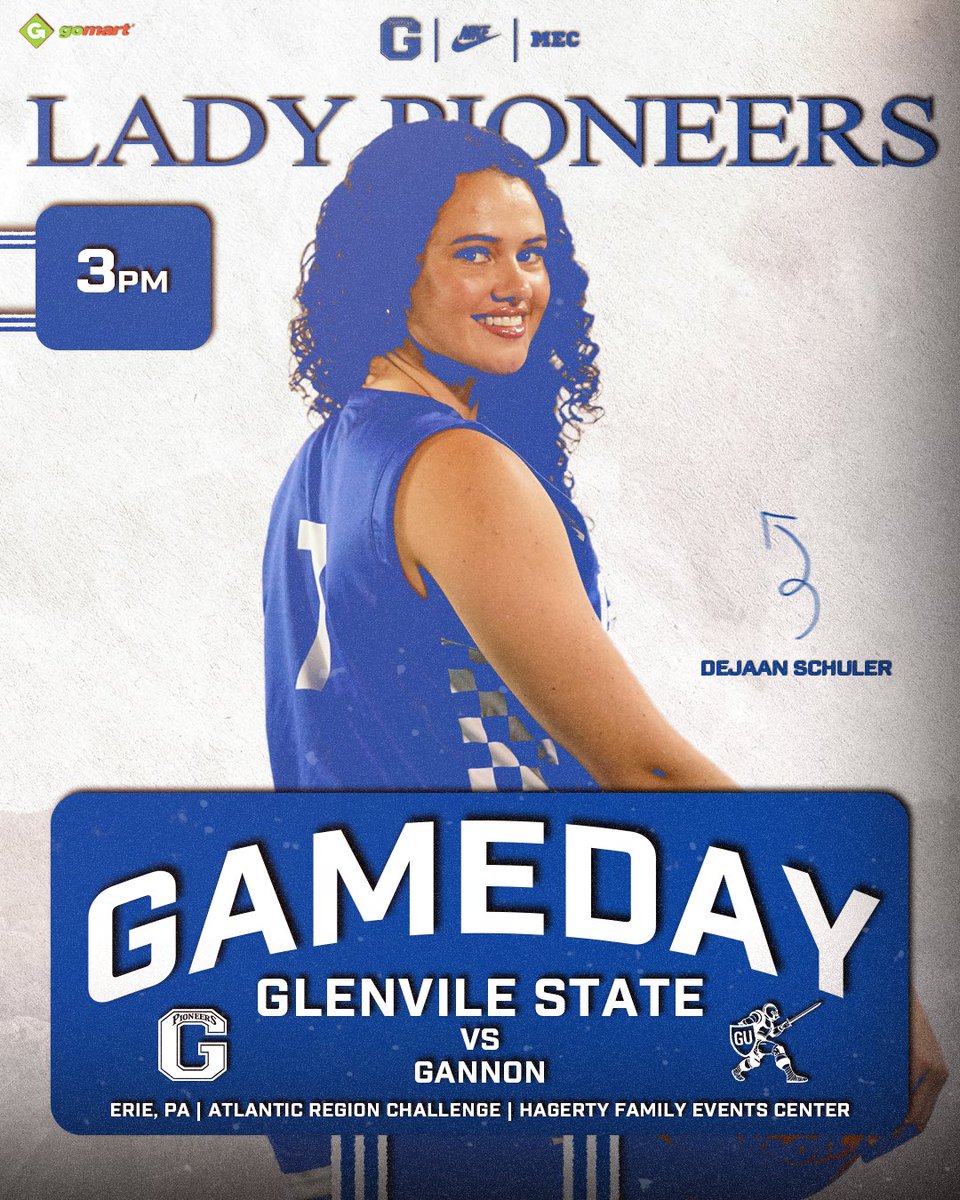 LadyPioneers_'s tweet image. 𝐆𝐀𝐌𝐄𝐃𝐀𝐘!

🆚 No. 11 Gannon
⌚️ 3 p.m.
ℹ️ Atlantic Region Challenge
📍 Erie, PA
📺 bit.ly/47rlDiV
📊 bit.ly/477soqa

#GoPioneers