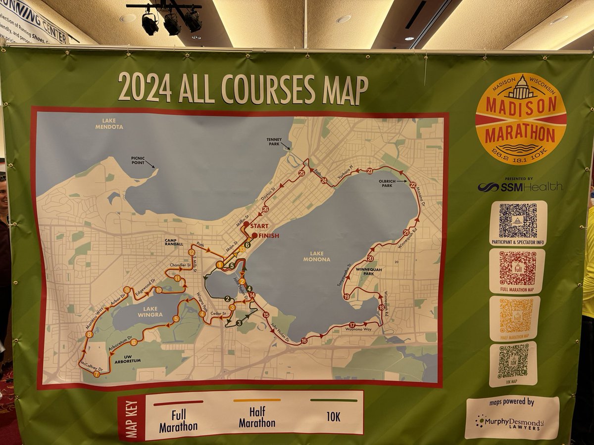 run4papa's tweet image. 🧀 Grabbing our race bibs at the @MadisonMarathon race expo! 👣🏃🏻‍♂️👣🏃🏻‍♀️👣 🧀

@NUMesulamCenter 

#50halfmarathons50states #RunningAgainstDementia #halfmarathon #state38 #10k #halfmarathon #wisconsinlife #running #runnersofinstagram #runningmotivation